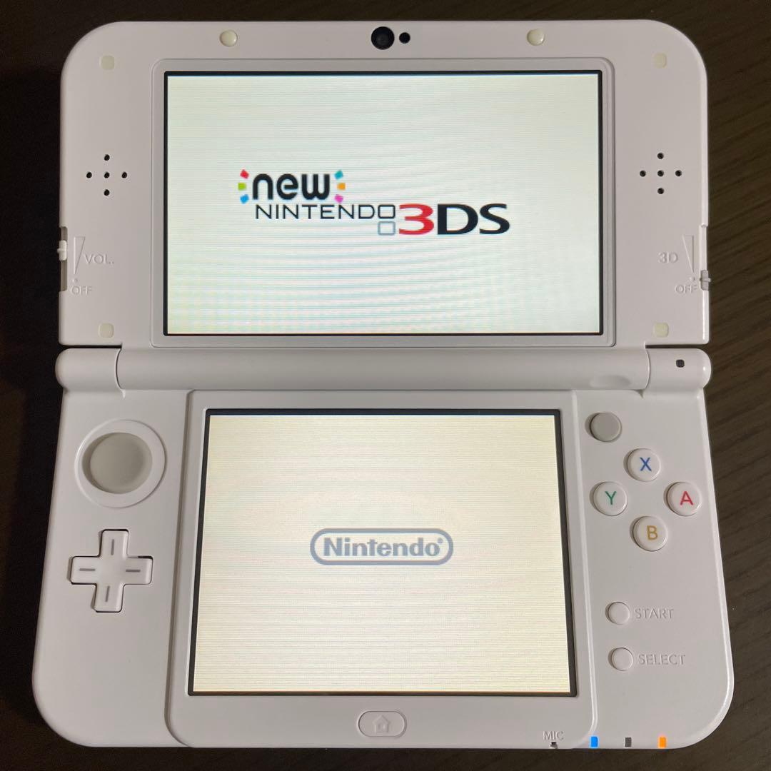 Newニンテンドー3DSLL パールホワイト (上下IPS液晶)