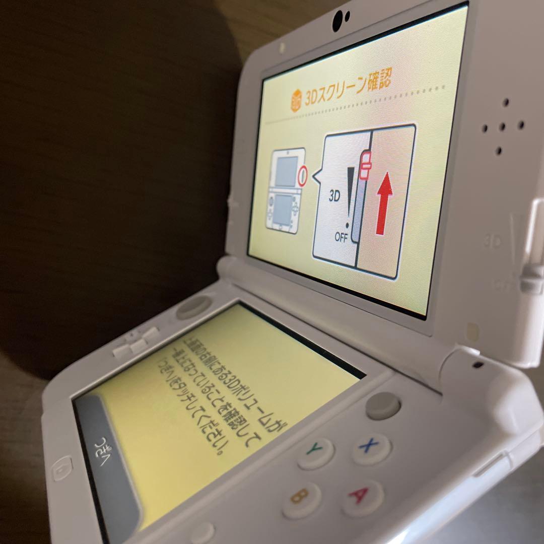 Newニンテンドー3DSLL パールホワイト (上下IPS液晶)