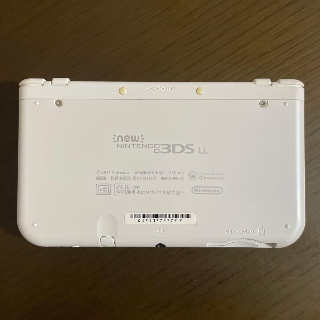 Newニンテンドー3DSLL パールホワイト (上下IPS液晶)