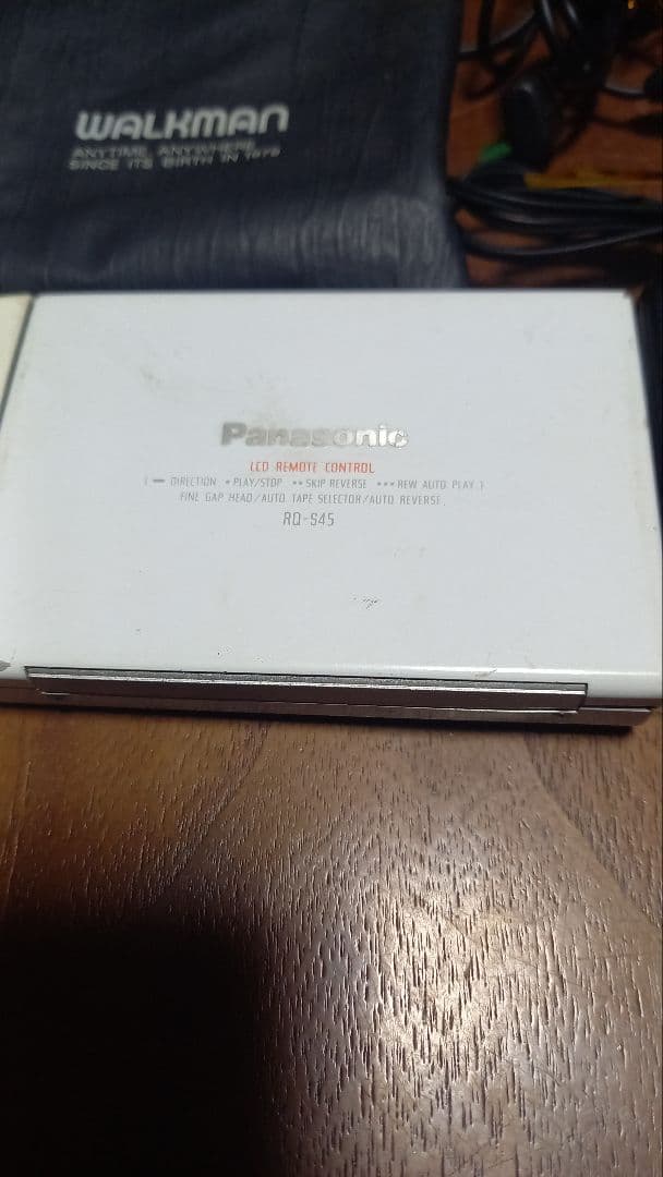 Panasonic ポータブルカセットプレーヤー その他付属品まとめて ジャンク