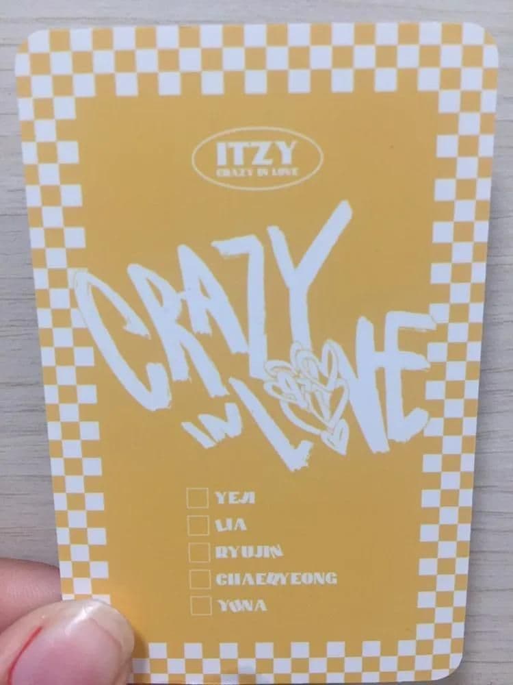 ITZY リュジン トレカ