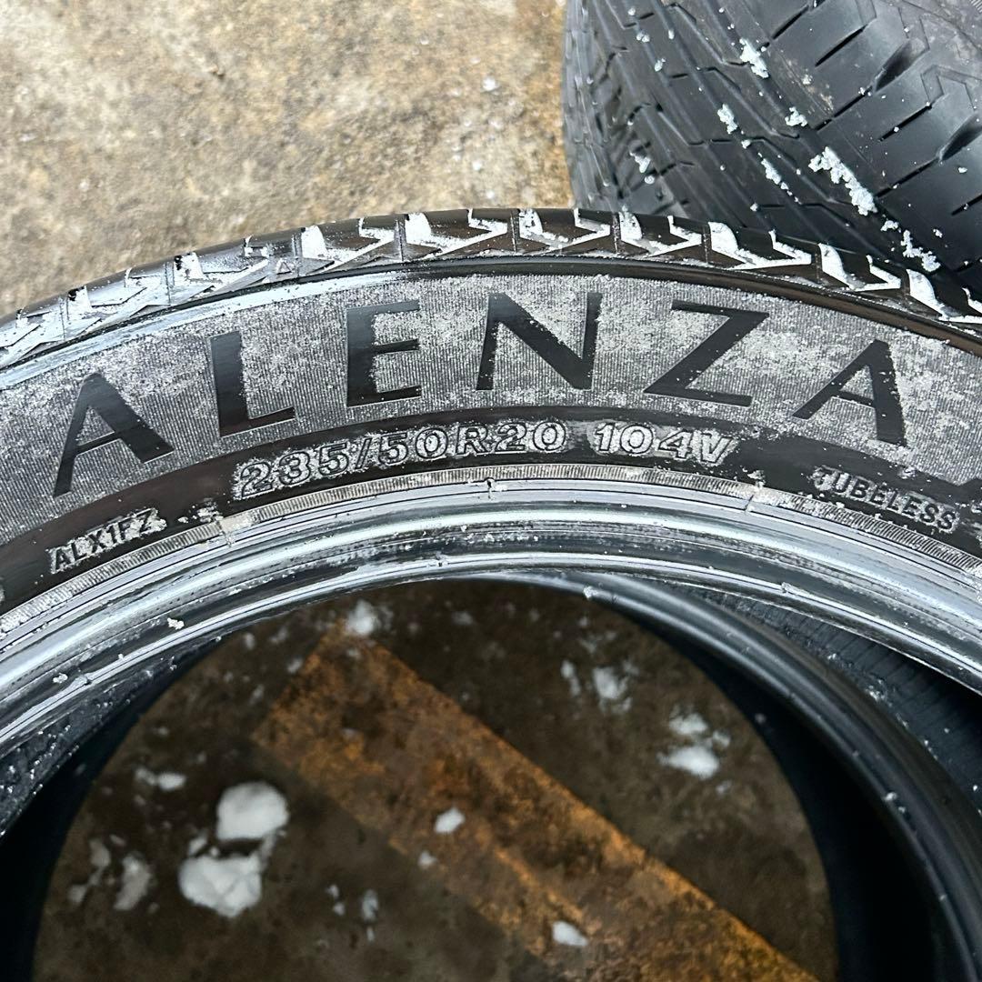 ALENZA LX100 235/50R20 サマータイヤ　4本セット