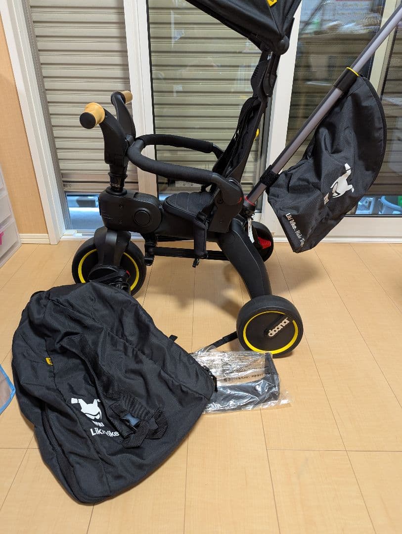 doona Liki Trike S5 プレミアム　折りたたみ三輪車　ブラック