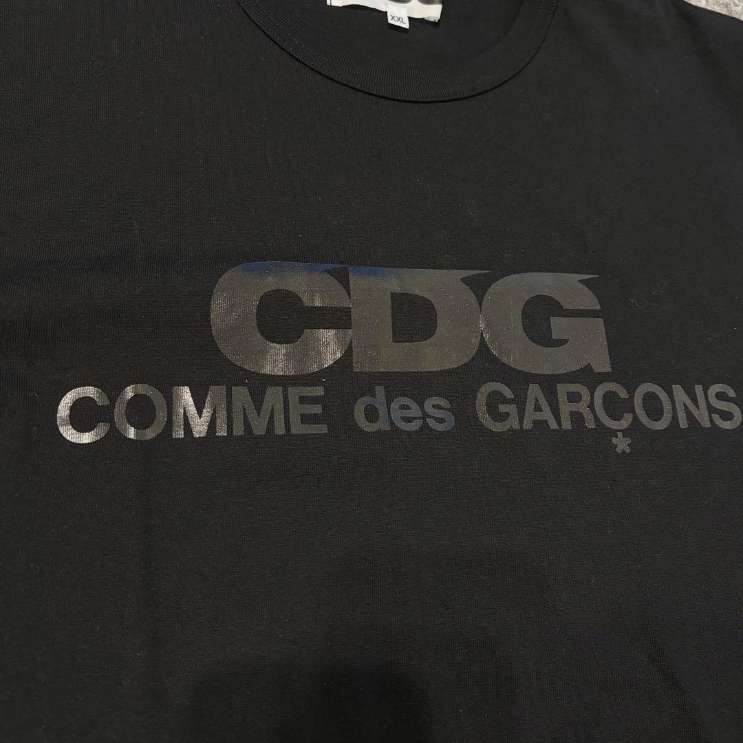 【美品】COMME des GARCONS ブラック Tシャツ