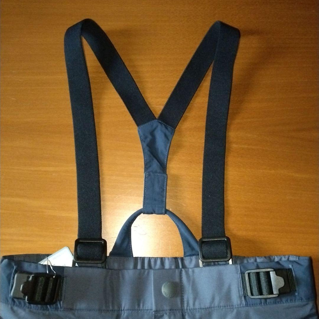新品未使用　モンベル　アルパインパンツ　キッズ130　グレー系　スキーウェア