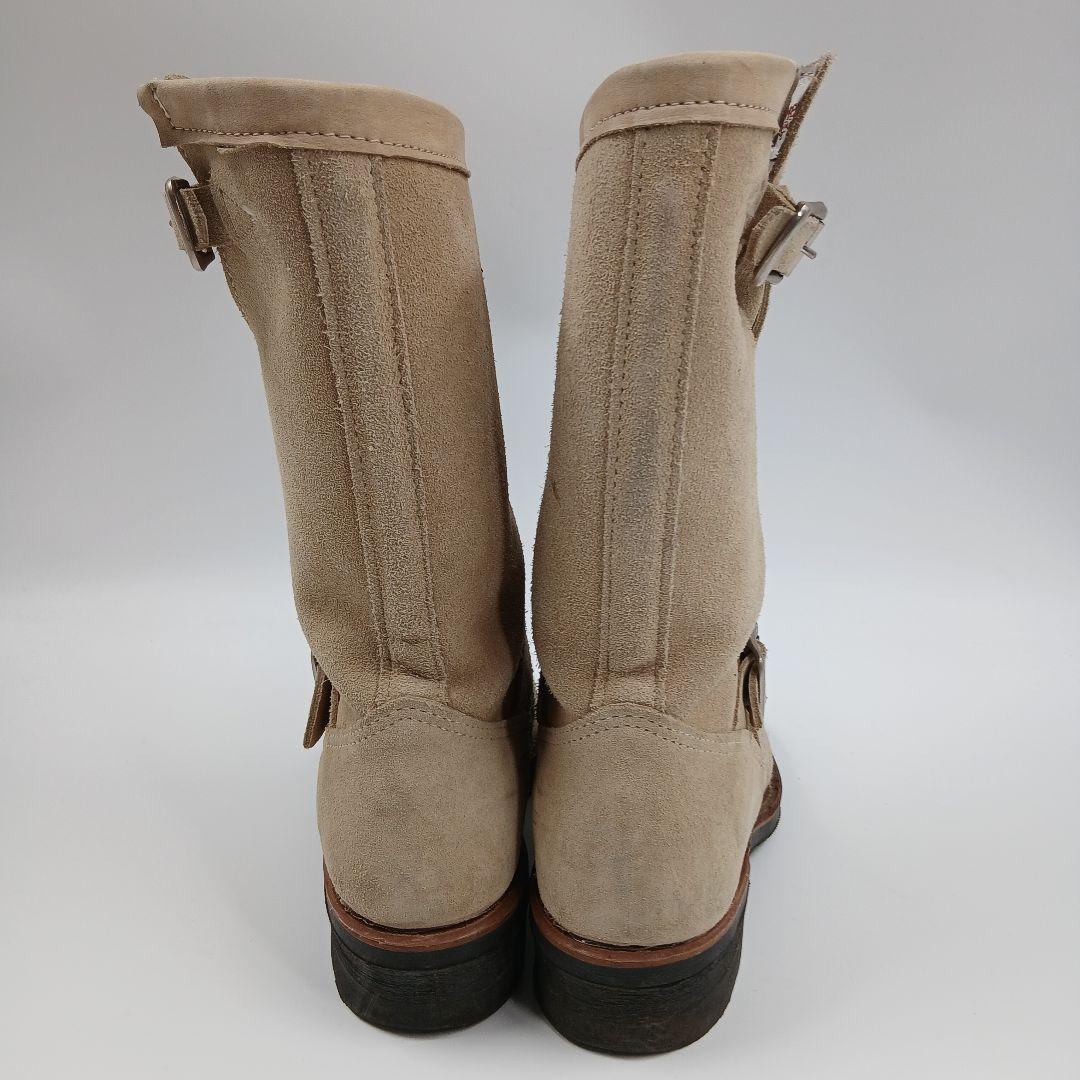 美品【CHIPPEWA】91071 エンジニアブーツ スエード 5E ビブラム
