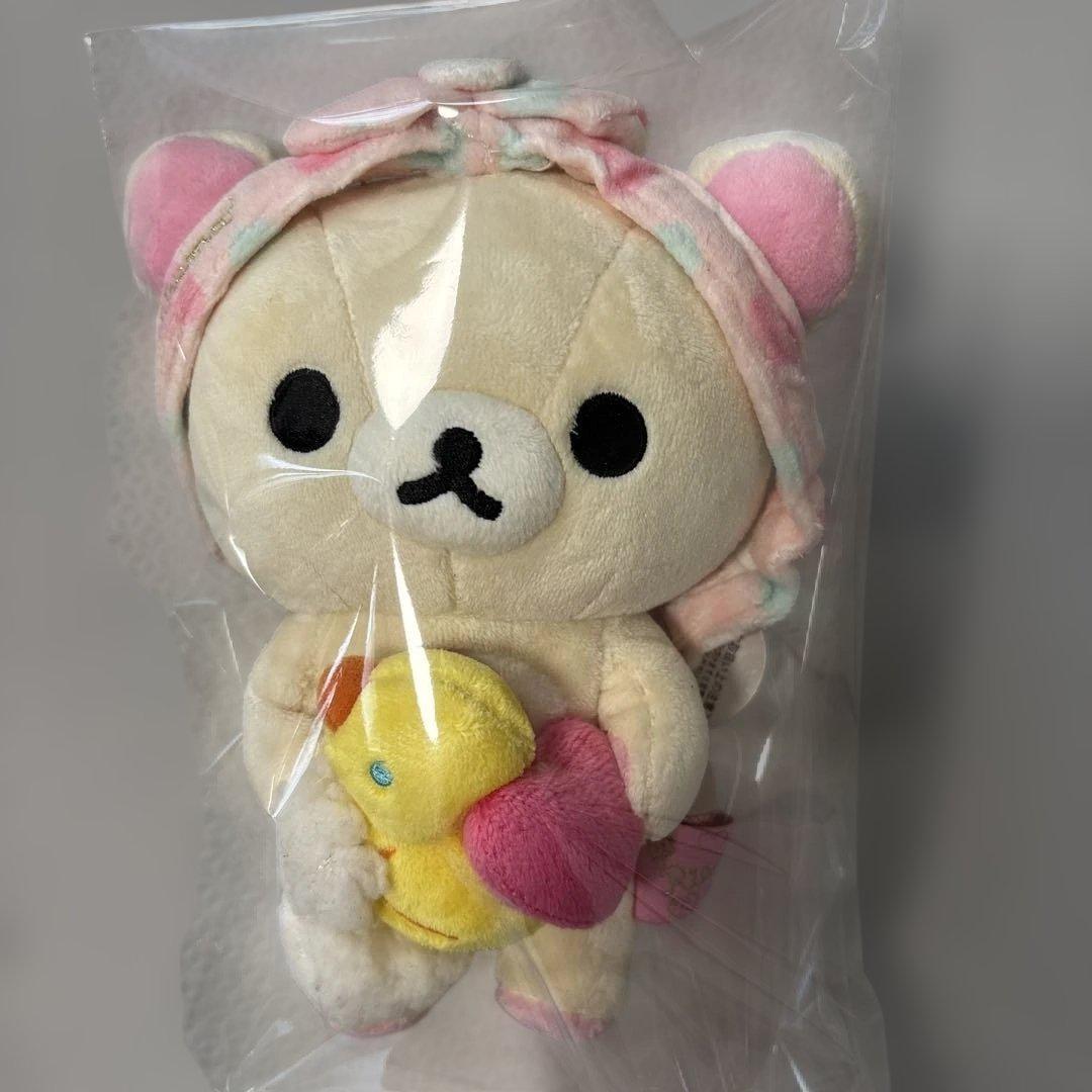 ２点　コリラックマ　ぬいぐるみ　ハートバス　リラックマタウン　イベント限定