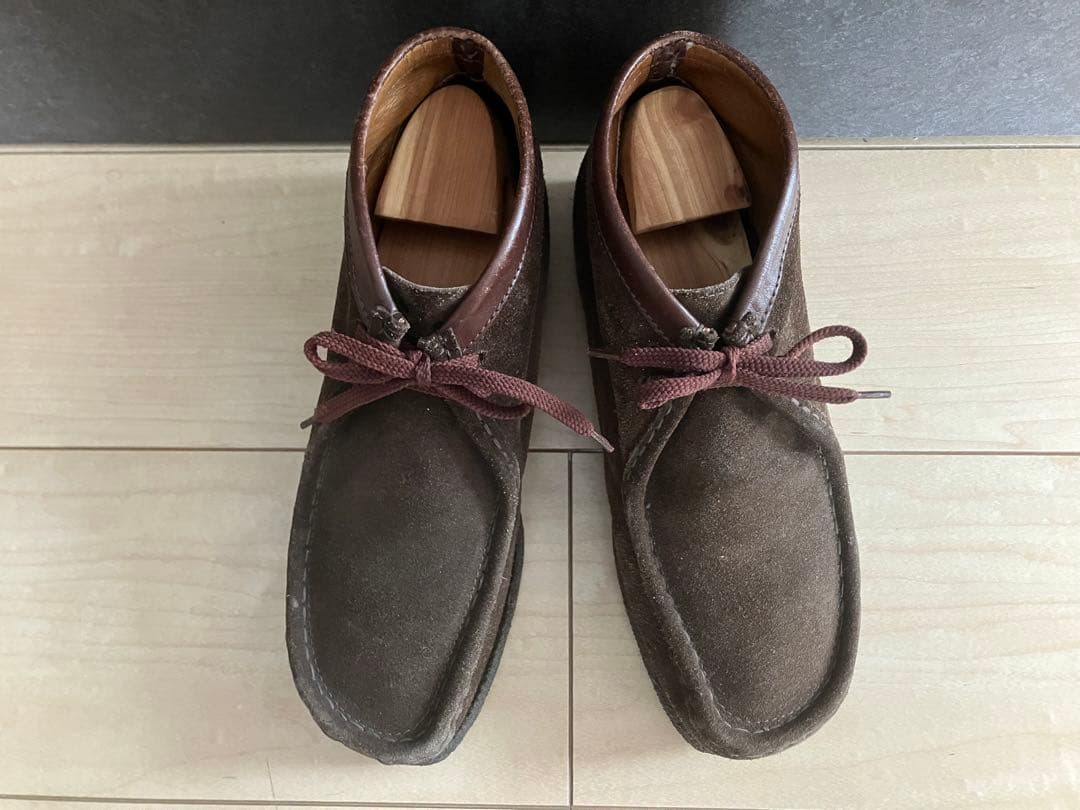 アイルランド製　Clarks クラークス ワラビー UK71/2 25.5cm