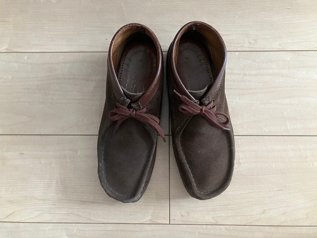 アイルランド製　Clarks クラークス ワラビー UK71/2 25.5cm