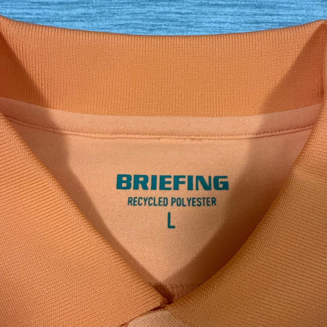 新品　BRIEFING GOLF メンズ　ポロシャツL