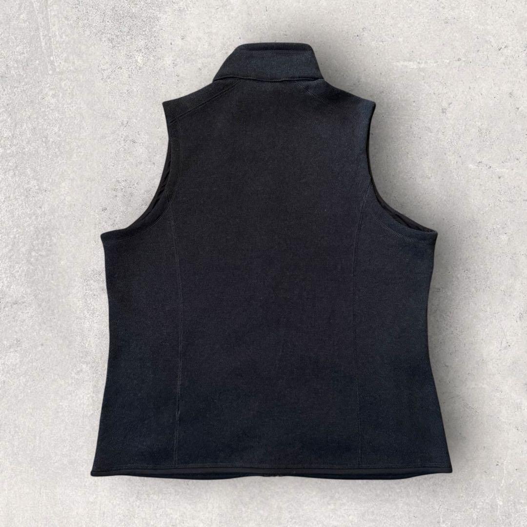【パタゴニア】ベターセーターベスト　黒　2XL フリースベスト　人気カラー f