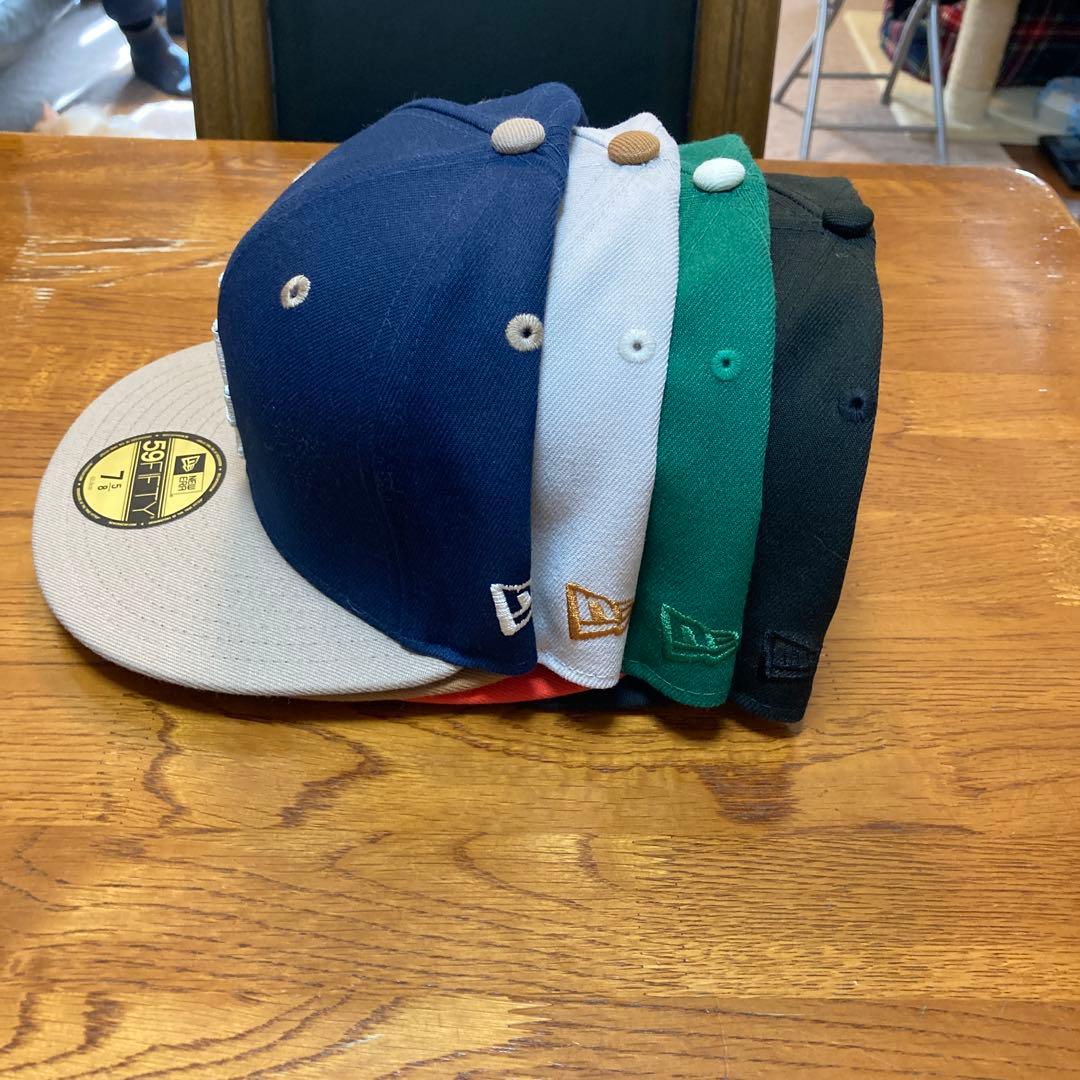 全て7-5/8 New Era 59FIFTY キャップセット　4つ