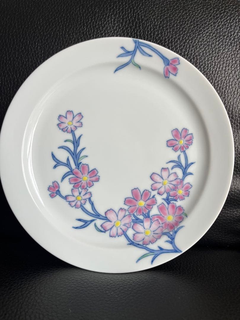 有田焼 花柄絵違い 5枚セット