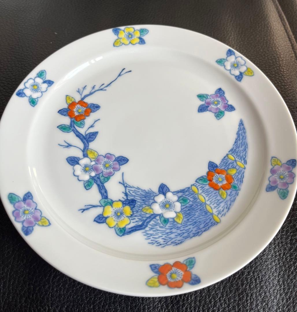 有田焼 花柄絵違い 5枚セット