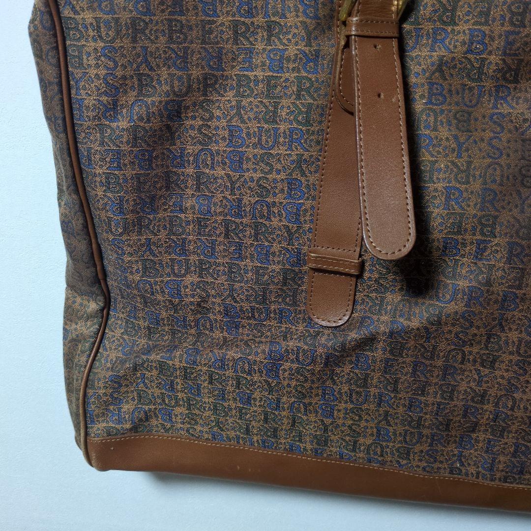 Burberrys バーバリーズ ロゴ総柄 ボストンバッグ ハンドバッグ