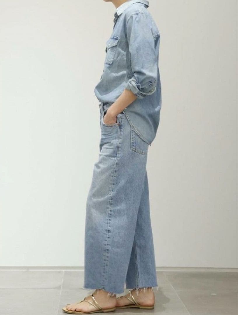 極美品CITIZENSofHUMANITY AYLA クロップドデニム24