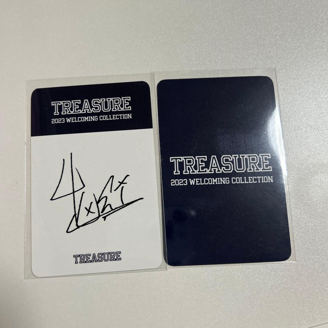 TREASURE シーグリ POPUP ドリンク ラキドロ トレカ ヨシ 仁寺洞