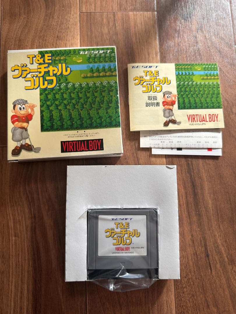 バーチャルボーイ　本体 ソフト付き 箱・説明書あり Virtual Boy