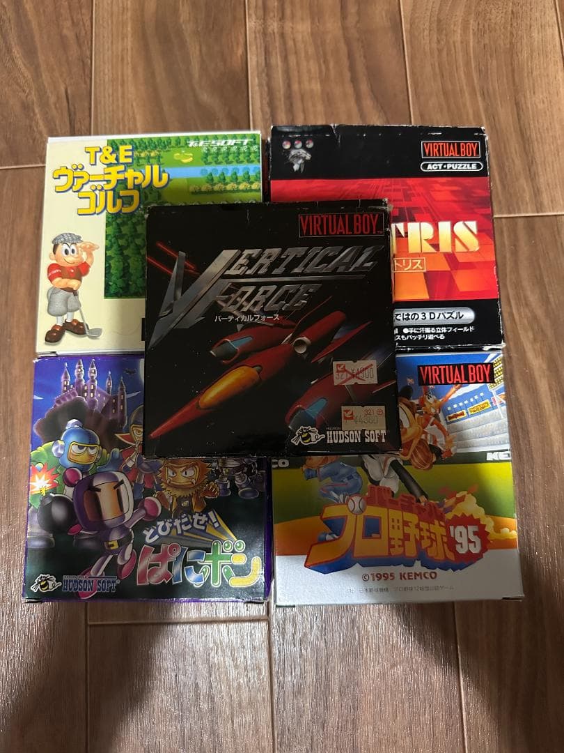 バーチャルボーイ　本体 ソフト付き 箱・説明書あり Virtual Boy