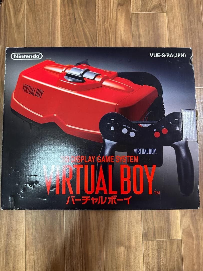 バーチャルボーイ　本体 ソフト付き 箱・説明書あり Virtual Boy