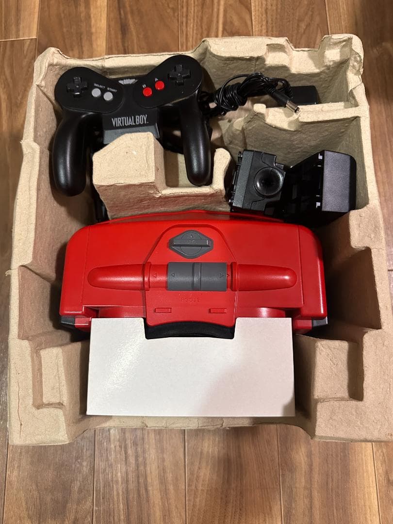 バーチャルボーイ　本体 ソフト付き 箱・説明書あり Virtual Boy