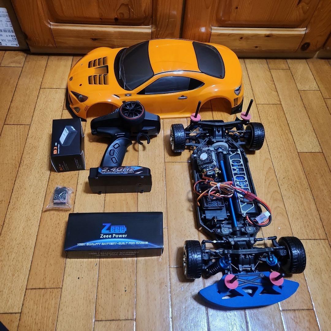 激安 ドリパケ フルセット　オレンジ86 ボディ　tt02　ラジコン YD-2