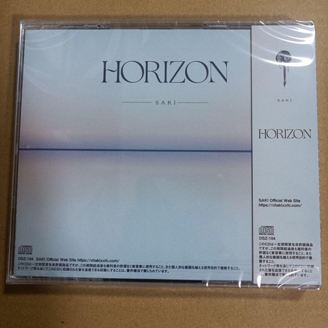 SAKI CD HORIZON + 直筆サイン入り写真