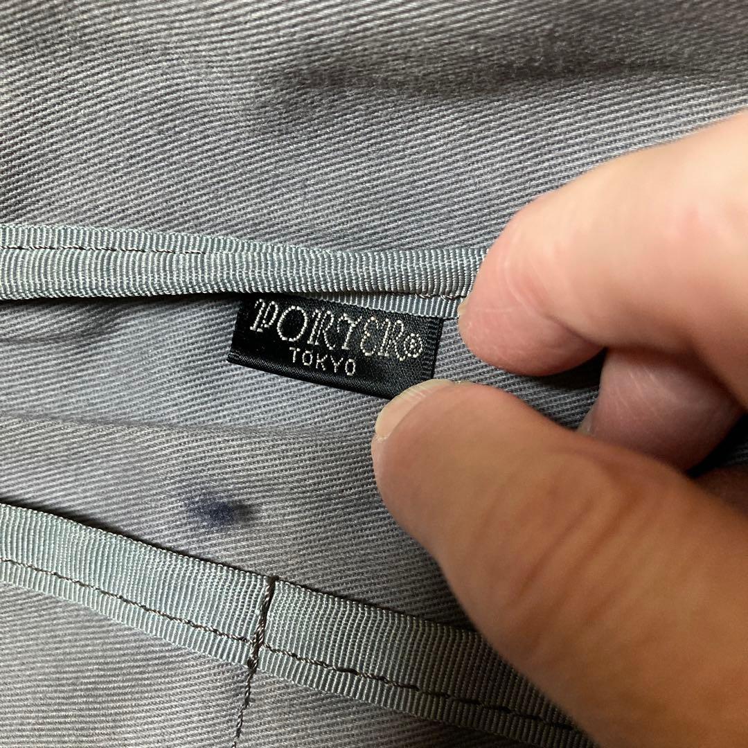 H*o様 PORTER ボディバッグ 青 レザー