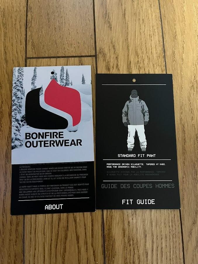 BONFIRE ボンファイア スノーボード パンツ Lサイズ