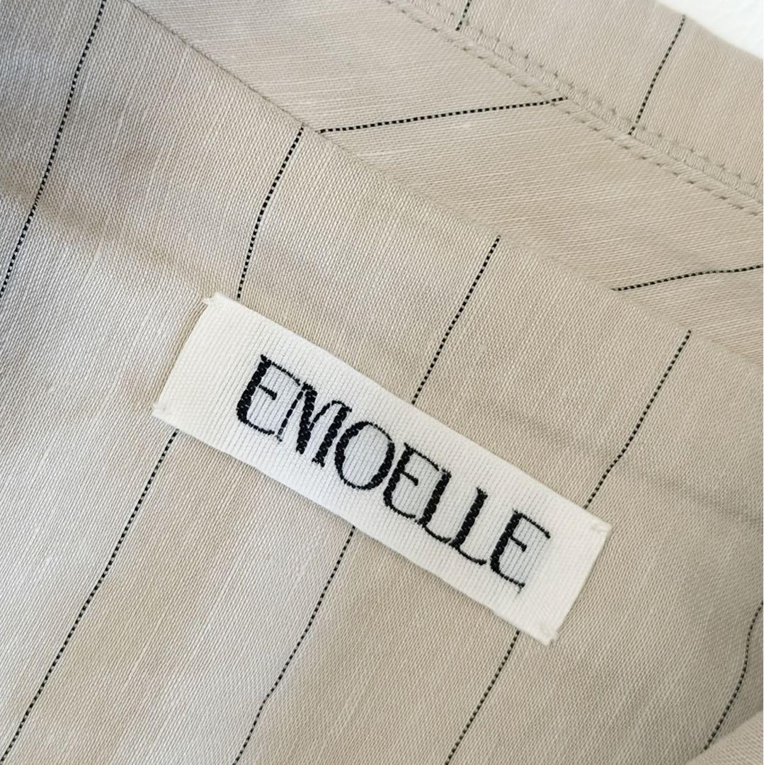 新品タグ付　アダムエロペ　EMOELLE 　ジャケット　ストライプ