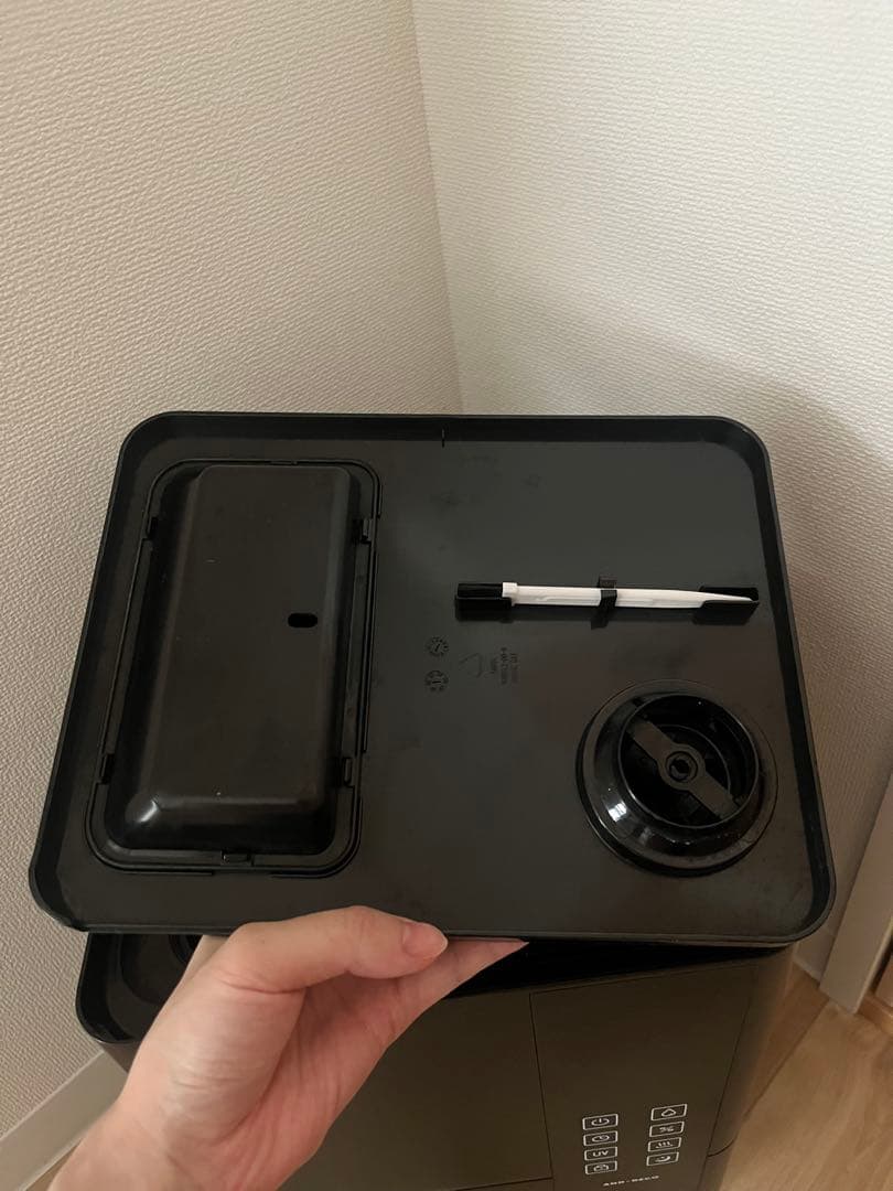 モダンデコのUV除菌機能付き置き型加湿器 ブラック