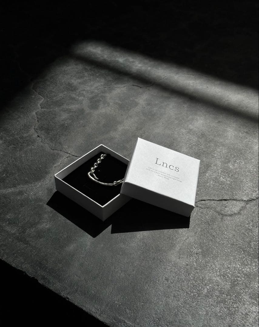 Lncs Hook Necklace フックデザイン 箱付き