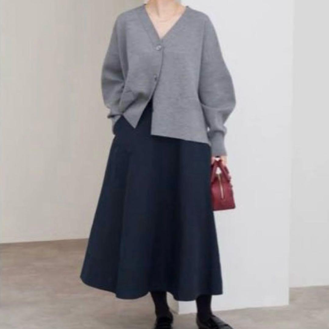 【美品】IENA イエナ　24AW スーパーファインスムースショートカーディガン