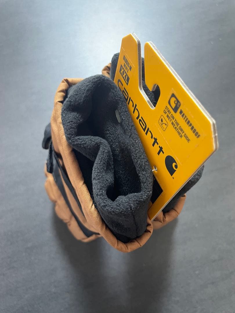 Carhartt カーハート　手袋　グローブ　ブラウン×ブラックXXL アメカジ