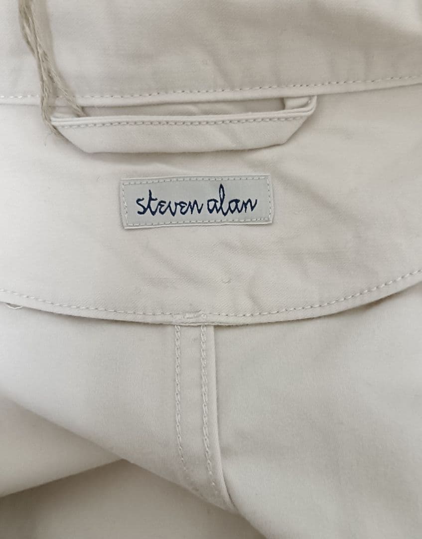 Steven Alan BACK/SATIN MODS COAT/コート
