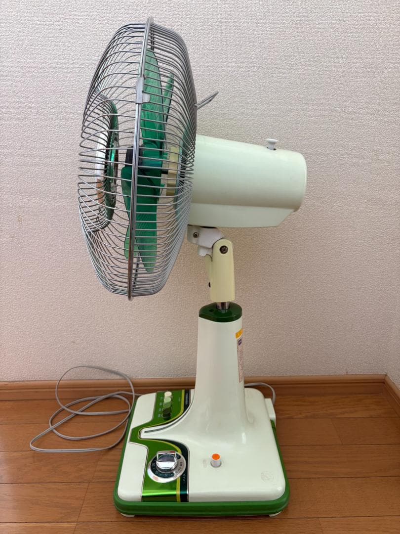 昭和レトロ　扇風機　TOSHIBA F-220G　専用箱あり