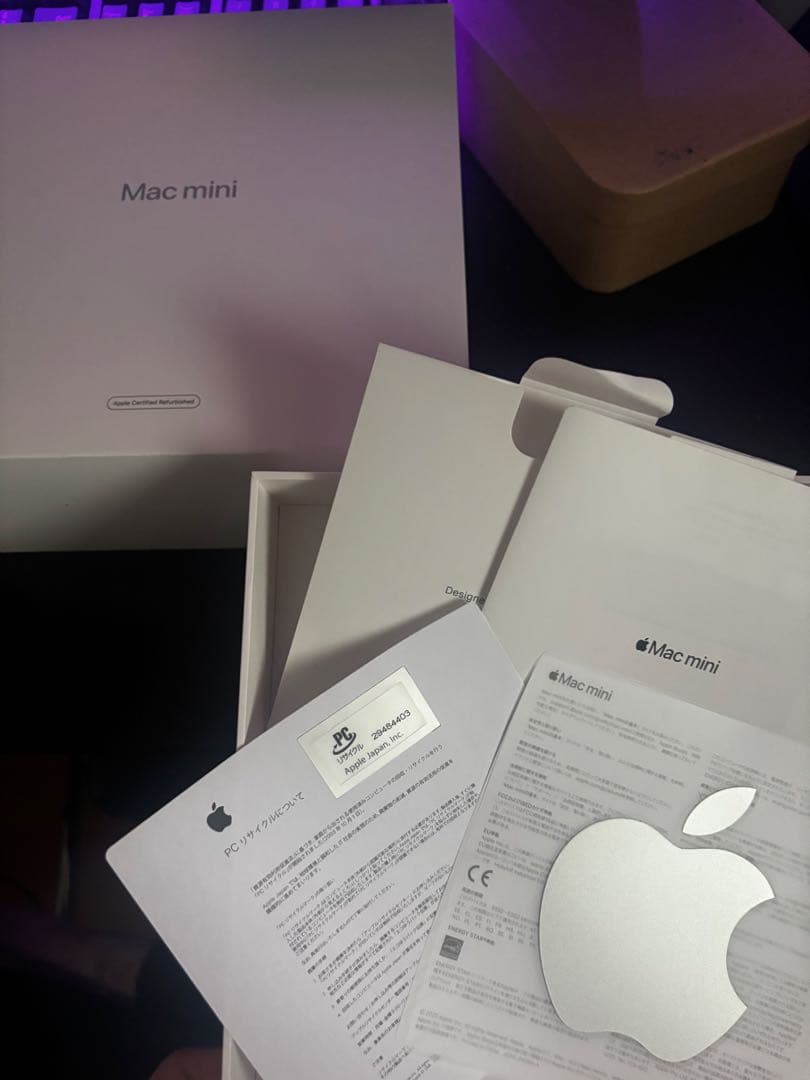 Apple Mac mini m1 シルバー 本体