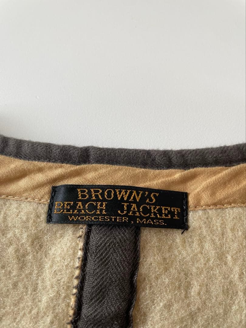 BROWN'S BEACH JACKET ベスト　38サイズ