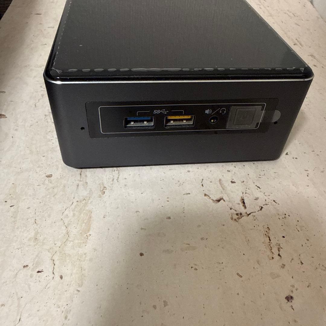 ミニPC intel BOXNUC7i3BNB/8GB/480GB Windows10
