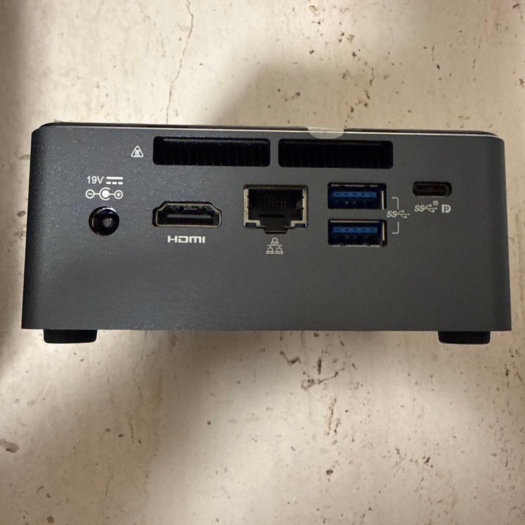 ミニPC intel BOXNUC7i3BNB/8GB/480GB Windows10