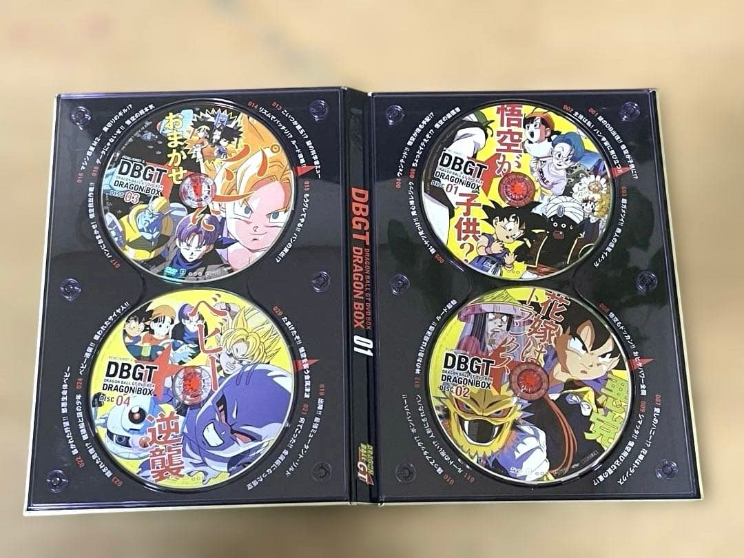 ドラゴンボールGT DRAGONBOX DVD初回特典レーダーリモコン付き鳥山明