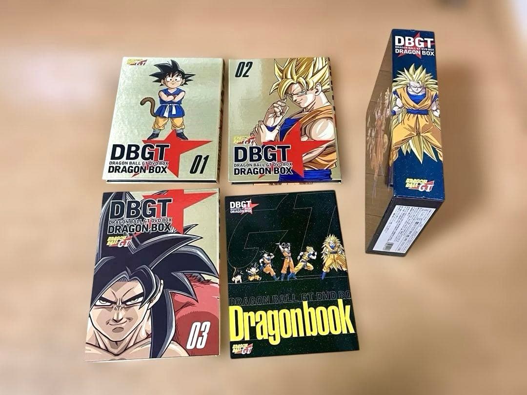 ドラゴンボールGT DRAGONBOX DVD初回特典レーダーリモコン付き鳥山明