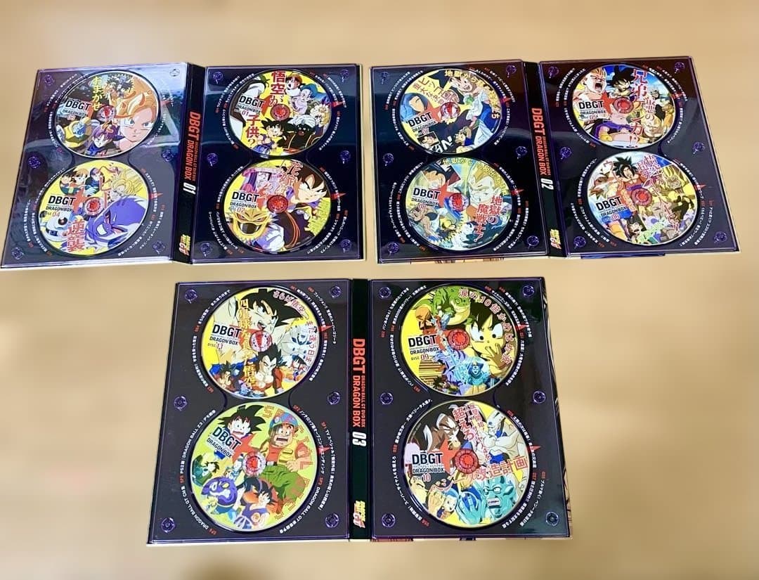 ドラゴンボールGT DRAGONBOX DVD初回特典レーダーリモコン付き鳥山明