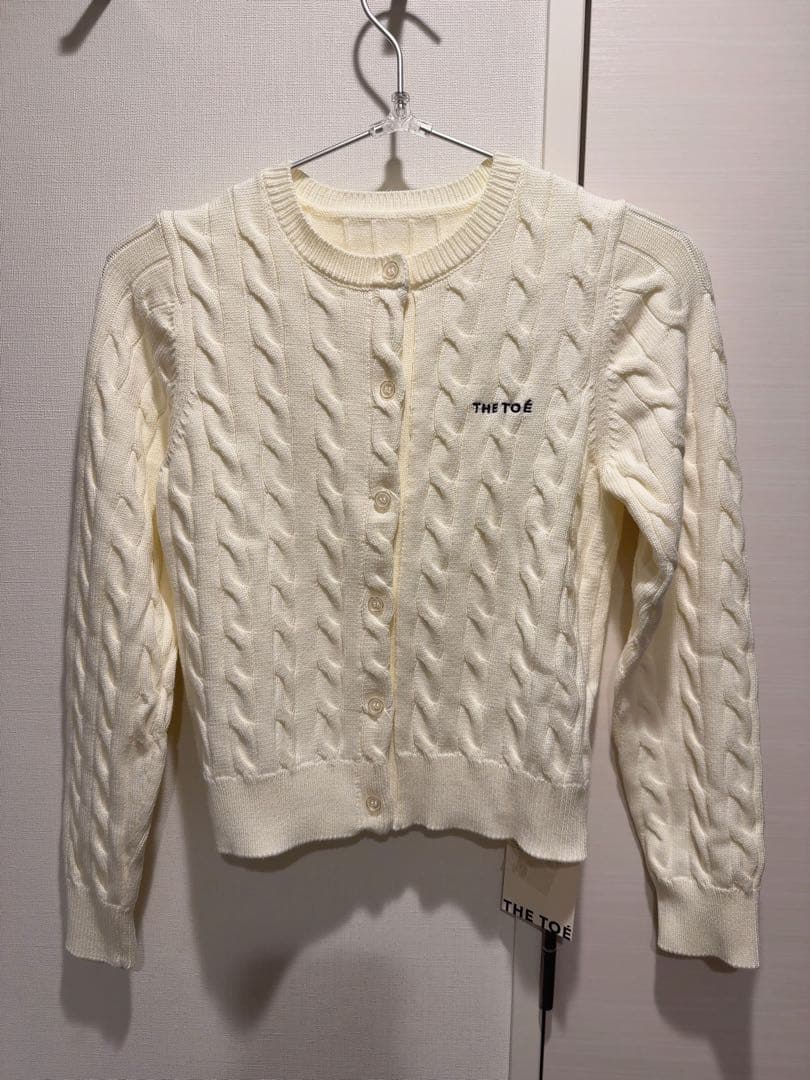 【新品未使用タグ付】THE TOE TOÉ Baker Cardigan