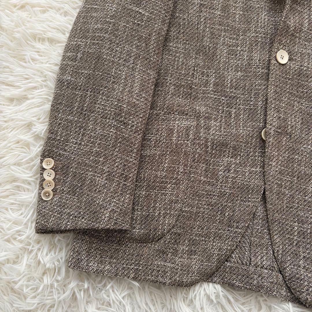 LARDINI ラルディーニ ジャケット 46 イタリア製 ソフトツイード