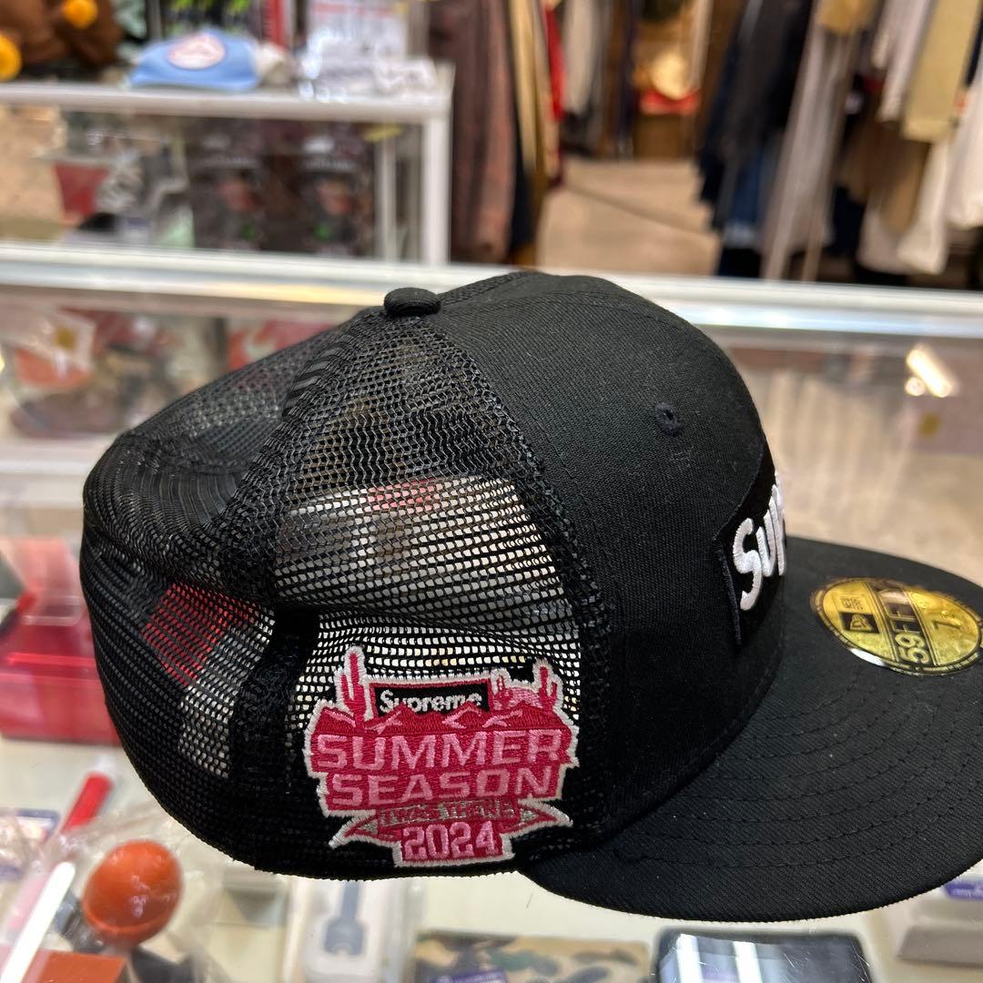 Supreme 59FIFTY ブラックキャップ
