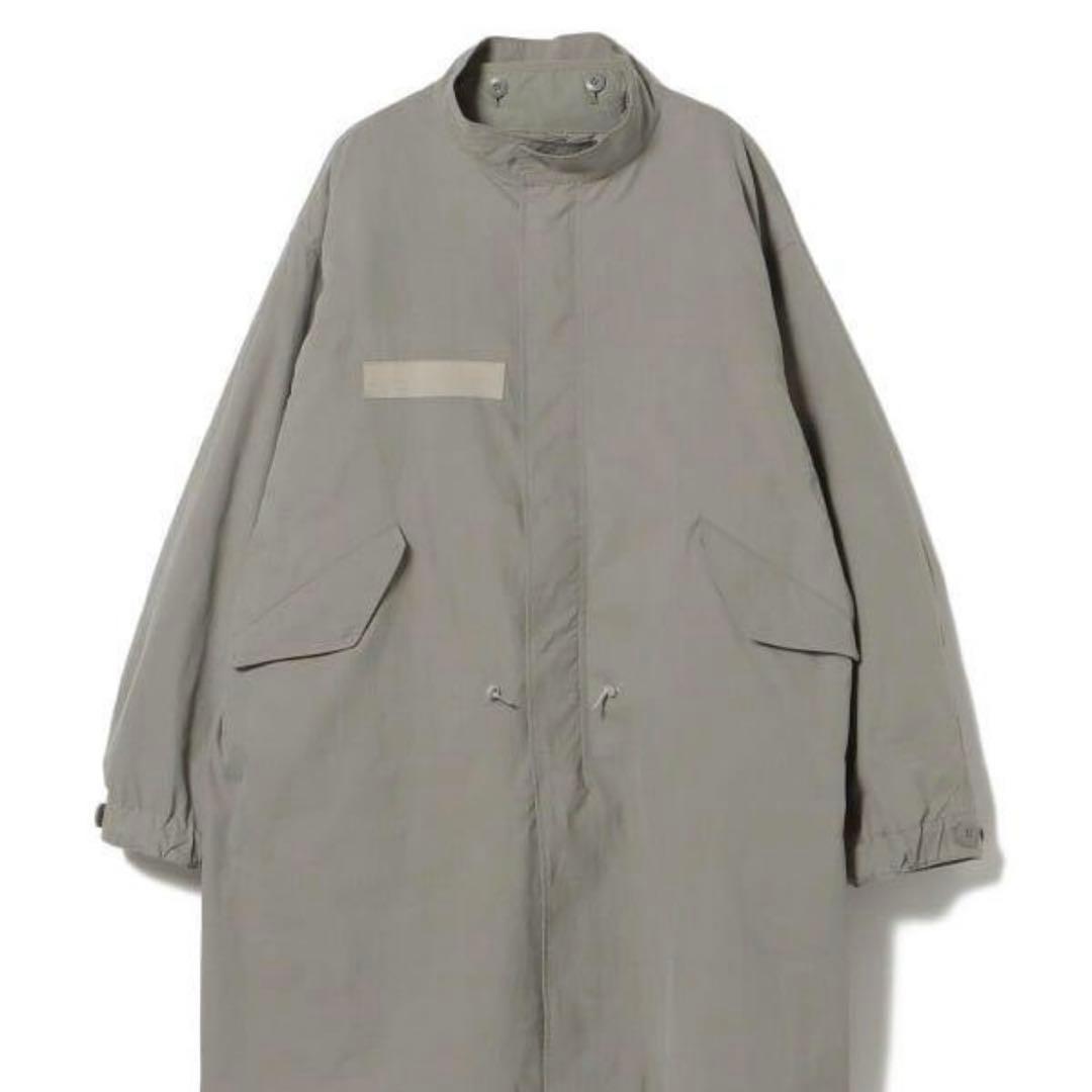 BEAMSHEART 3WAY ビッグシルエット モッズコート グレー