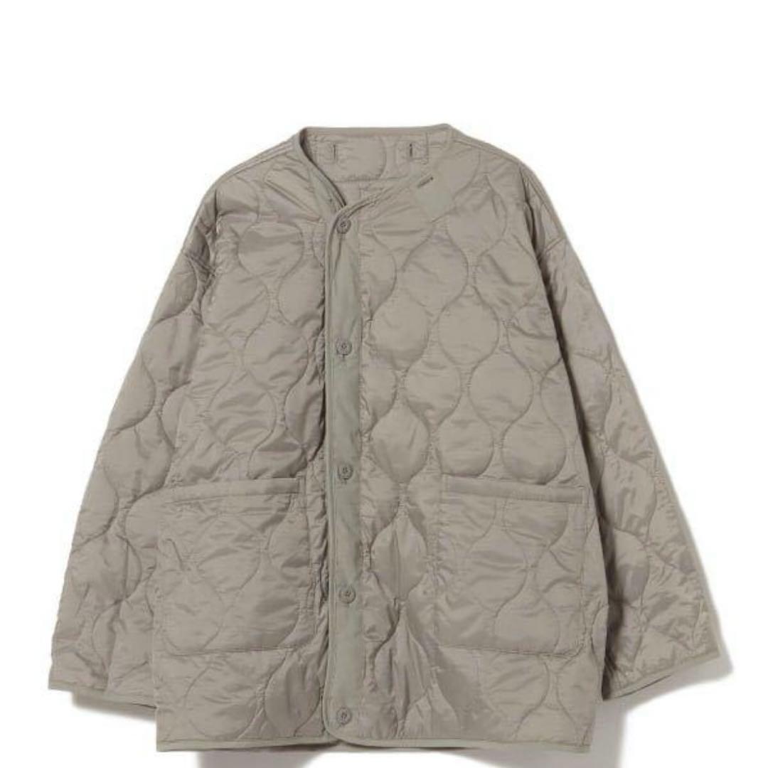 BEAMSHEART 3WAY ビッグシルエット モッズコート グレー