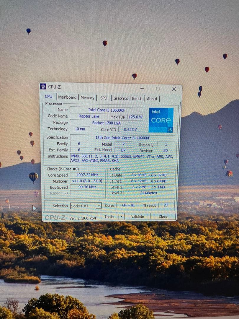 CPU Intel Core i5-13600KF