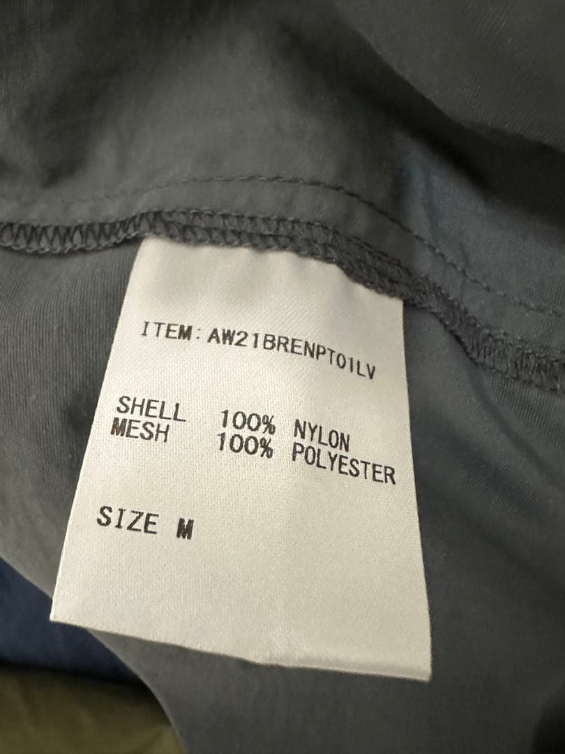 The Ennoy Professional グレーナイロンパンツ　M